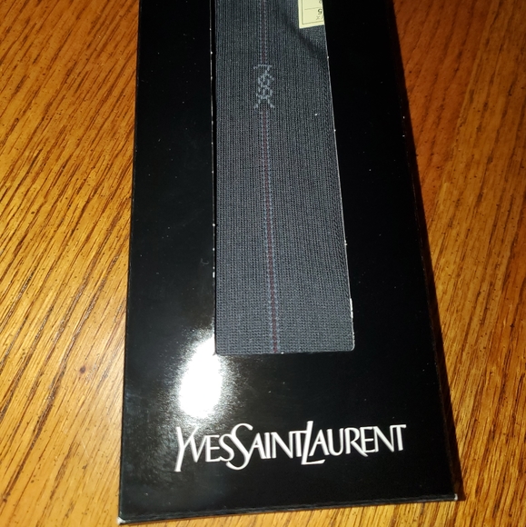 Yves Saint Laurent women calf socks gray Size US